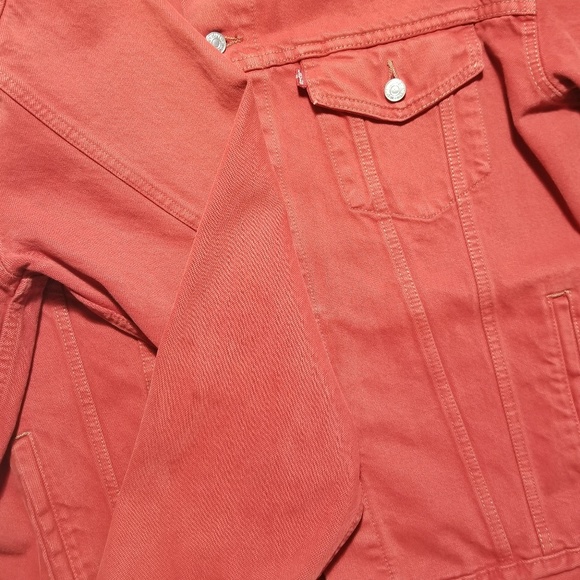 🔴SOLD Vtg Levi's TruckerJean Jacket 70507-0680 - Picture 4 of 8